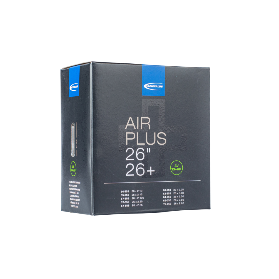 Schwalbe Air Plus 26” Inner Tube (ETRTO 40/62-559)